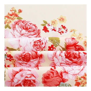 Stain resistant Anti-Static household luxury printed polyester fabric wholesale for the bed