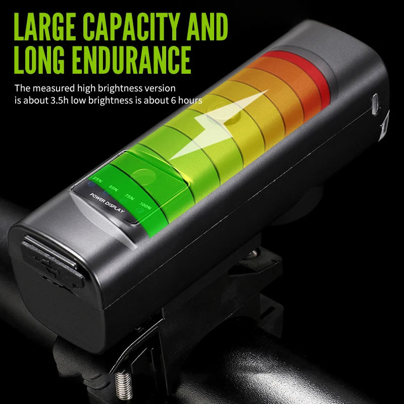 Outdoor Sensor Riding Road Mountain Front Head Back Super Bright Waterproof USB Rechargeable Led Bicycle Bike Light