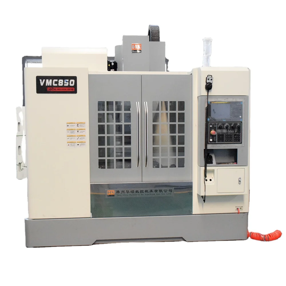 VMC850 Multifunctional CNC Machining Center 8000rpm Single Spindle 20 Bar Vertical Milling Machine with Water Outlet