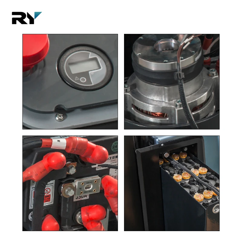 ROYAL 1.6 Ton 2 Ton 2.5 Ton Loading Capacity electric pallet truck  Electric Pallet Stackers