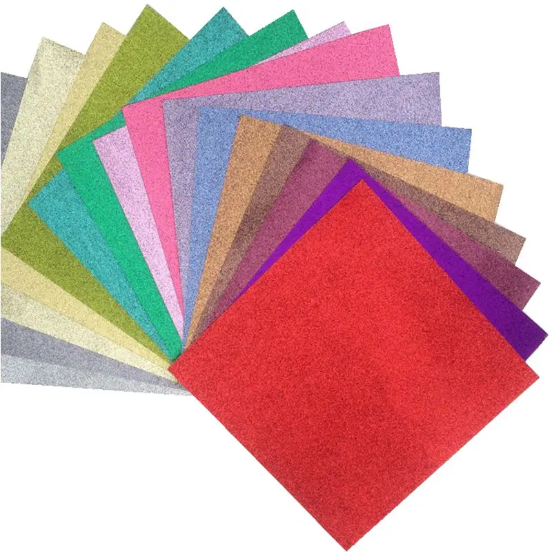 Тяжелая премиальная Королевская Синяя блестящая Строительная бумага Rramorrra с синими блестками 12x12 дюймов 300 г/м2 для cricut