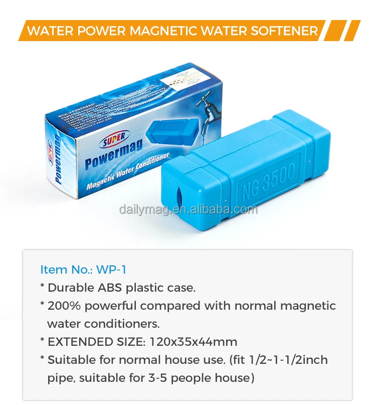10800 Gauss Magnetic Water Softener Pipeline Water Cleaner Drinking Water Treatment