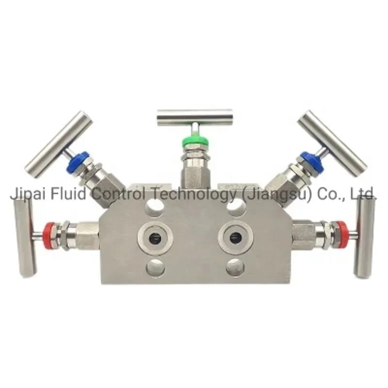 NAI-LOK SS316 Instrument 2/3/5 Way Manifolds Valve Needle Manifolds Block and Bleed For Oil and Gas