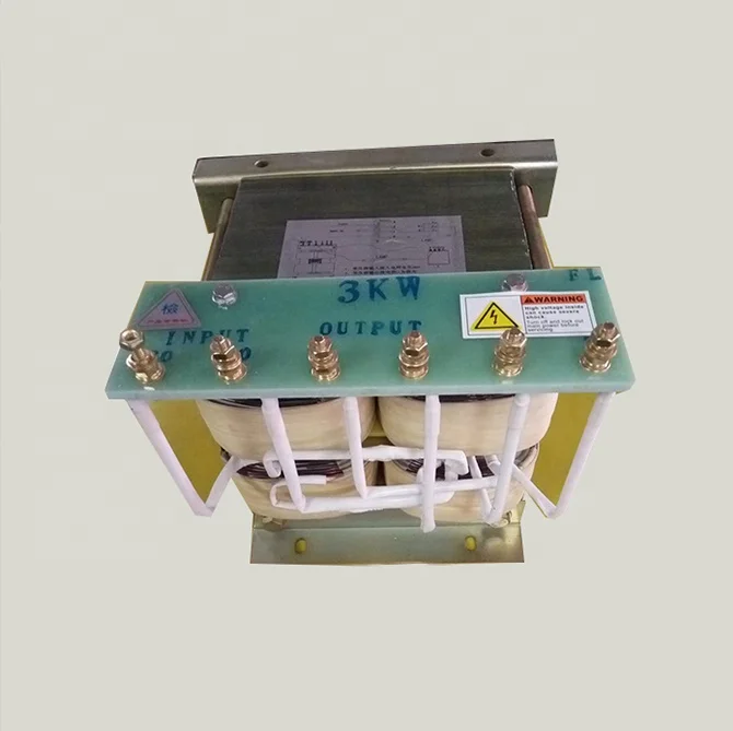 Copper 50-60hz electric transformer power 3kw for uv lamp