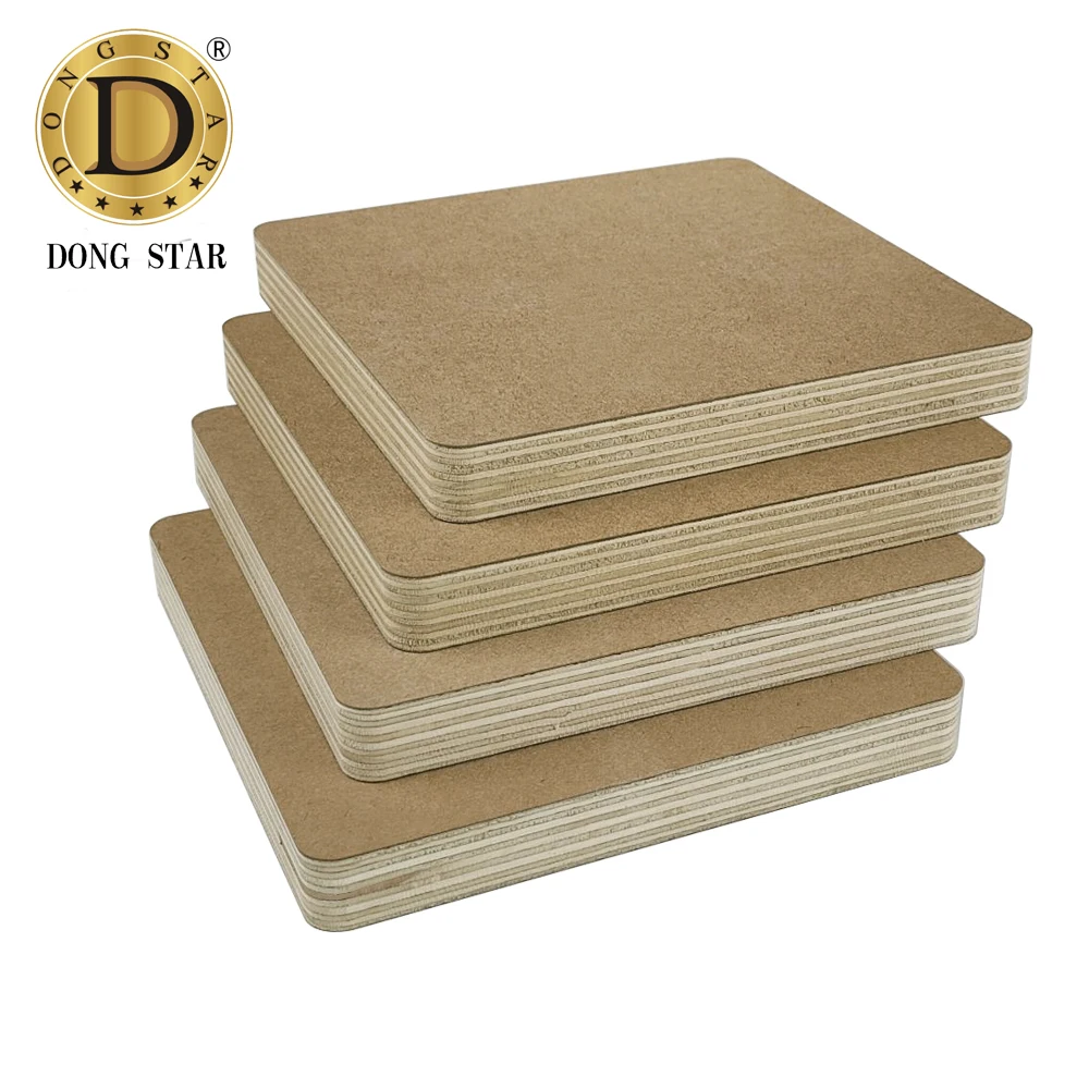 High Medium Density Fiber Overlay Panel Mdo Hdo Film Faced Plywood