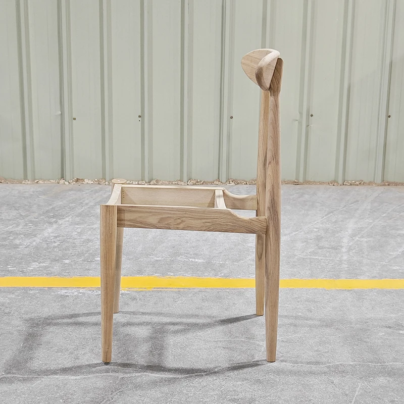 Wholesale European Ash Wood Chair Frames French Style Wooden Furniture Frames