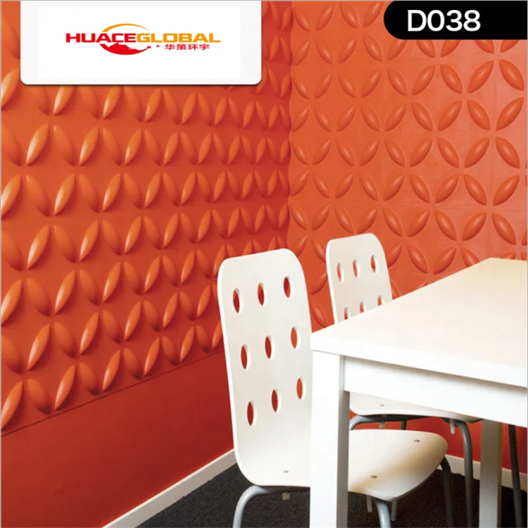 
Flame retardant pvc wall panel cladding interior decoration 3d wall sheet 