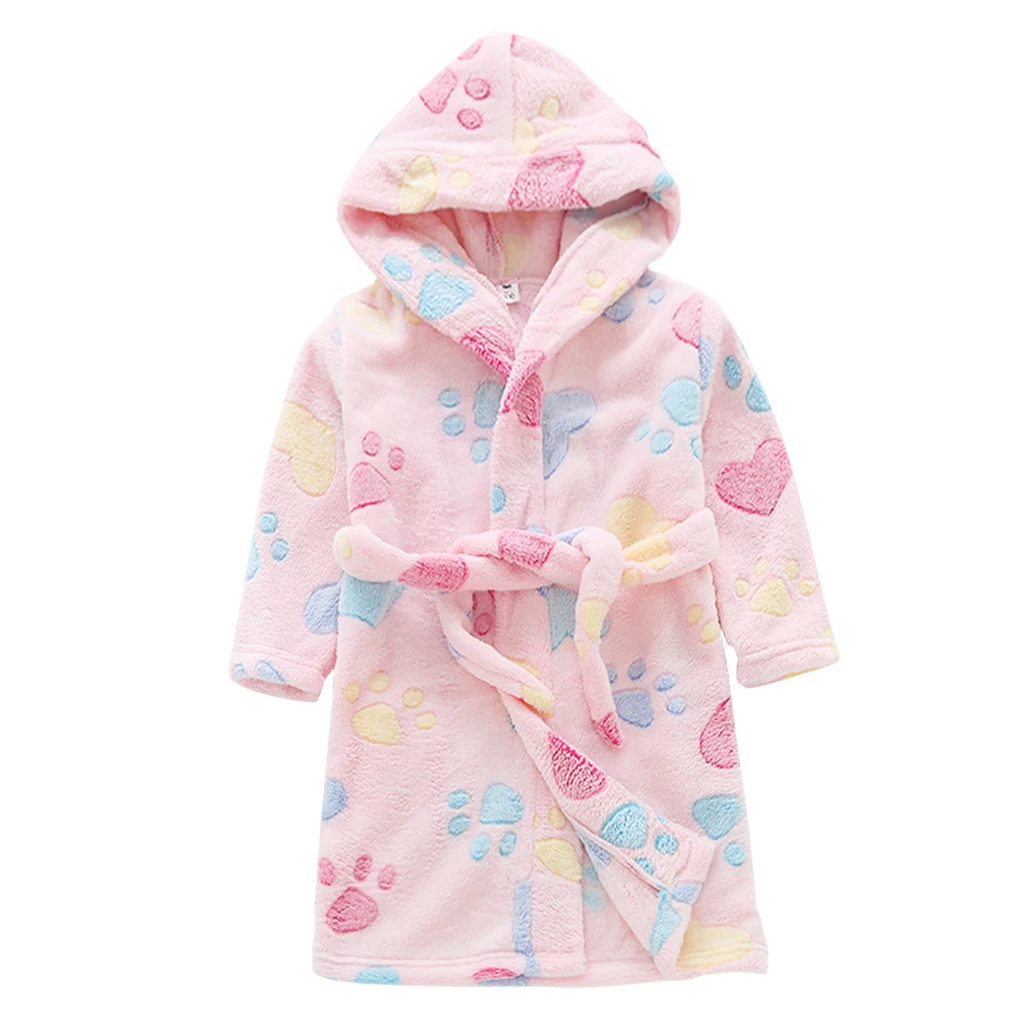 
Unisex Kids Customized Designs Children Sleepwear Pajamas Bathrobe 