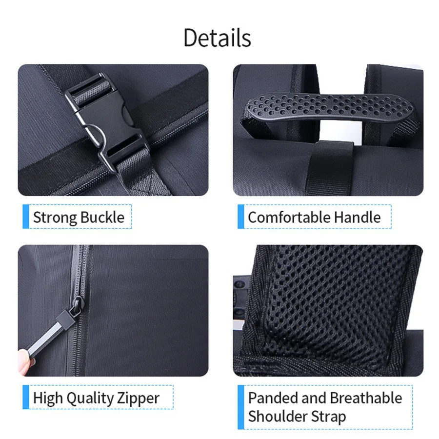 Popular Model Hot Sale Ipx7 Outdoor Travel Back Pack Workout Waterproof Dry Men Bags