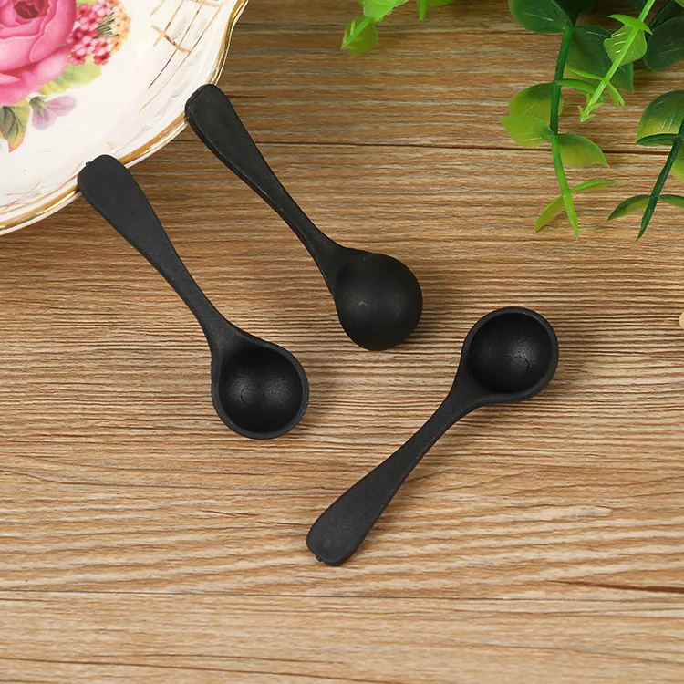 Factory Directly China cheap novelty measuring spoon mini candy bin with scoop mini plastic coffee spoon
