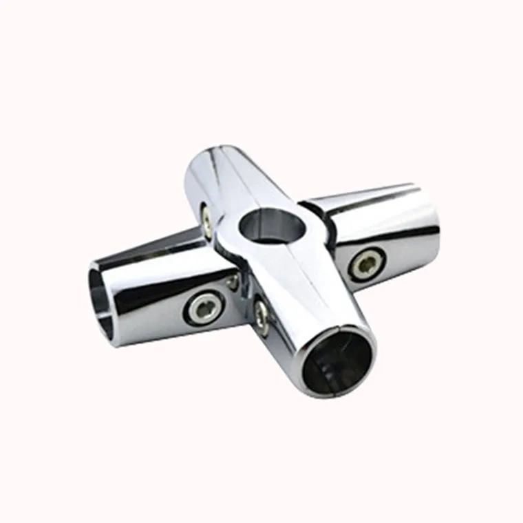 wholesale refinement Metal chrome tube connector