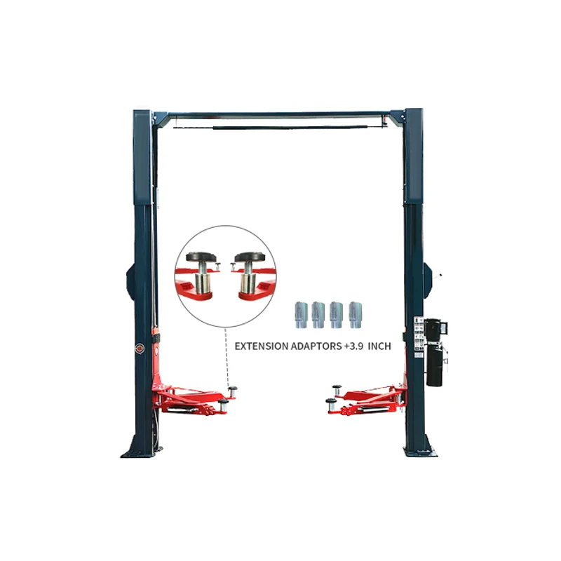 Fostar USA NV DDP Price  Lock Release 11,000lbs Two Post Asymmetrical Vehicle Lift