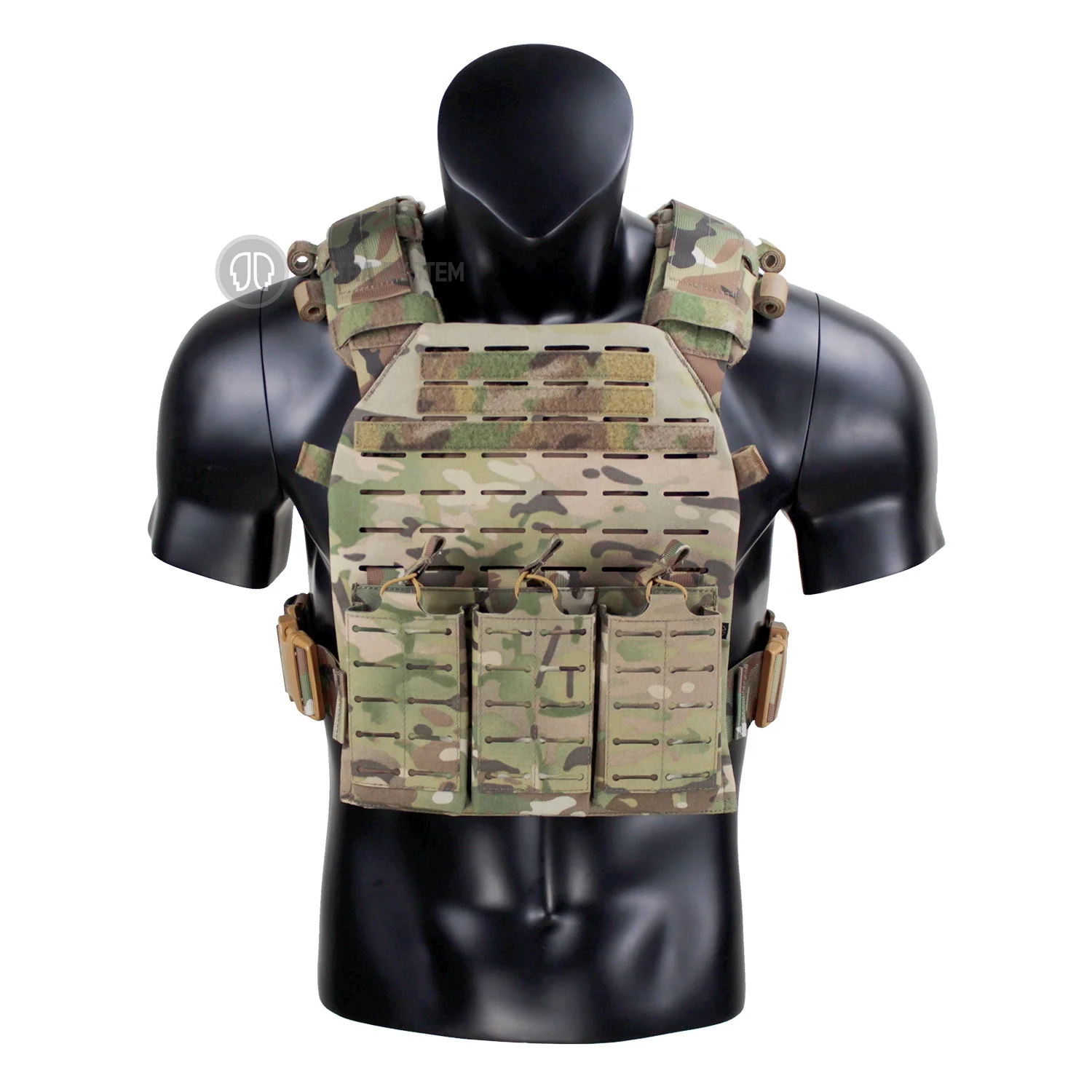 Quick Release High Quality Tactical Vest Cover Polyester Camouflage Unisex Nylon Plate Spark Tac Black Laser Cut 500d Nylon Vest