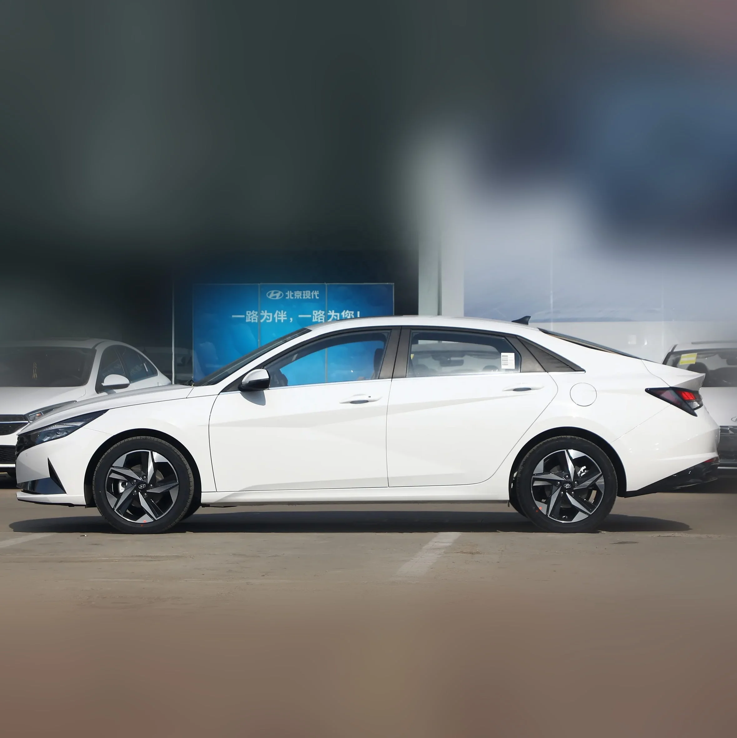 Wholesale 2023 Gasoline Car new cars Beijing Hyundai Elantra 0km used car For Adult in stock