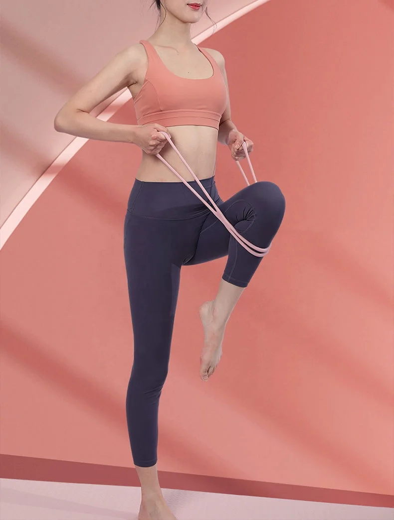 Hot rally 8-character pull rope chest expansion fitness exercise yoga resistance bands