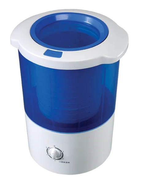 
 2 кг Мини Прозрачная Круглая вращающаяся сушилка для одежды экстрактор воды/Дегидратор  