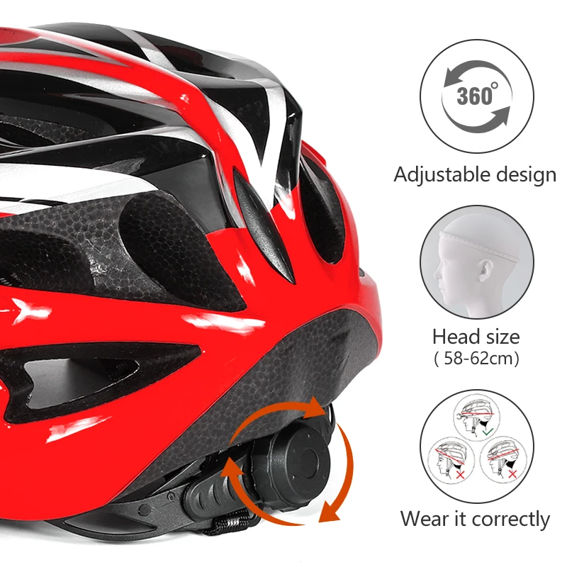 HONORTOUR Top Selling Wholesale Price Adults Bicycle Helmet Multiple Colors Weightlight MTB Road Bike Helmet