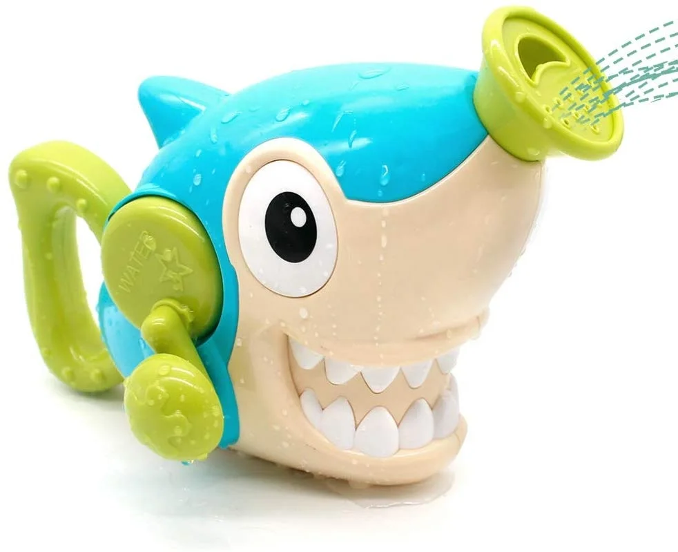 Новинка, детские игрушки для ванной комнаты, электрическая игрушка-распылитель для ванны в форме акулы, игрушки для купания для малышей, младенцев
