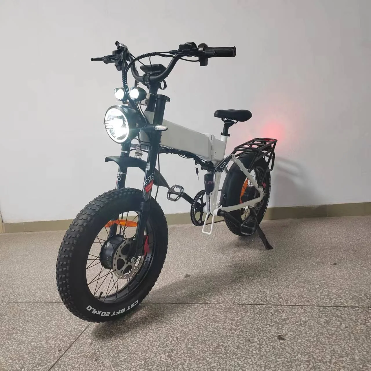 2000 Вт складной электрический велосипед с двойным двигателем Bafang 52v21Ah масляный тормоз полной подвеской толстая шина рама из алюминиевого сплава городской электровелосипед
