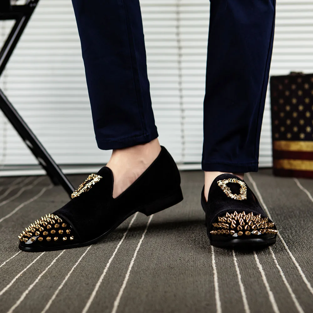 Men Casual Shoes Luxury Genuine Leather Loafers Mens Slip on Driving Shoes