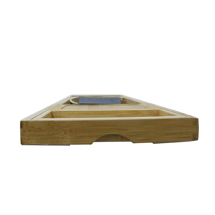 Wholesale Luxury 1 or 2 Person Bath and Bed Tray Bathtub Caddy Tray with Extending Sides