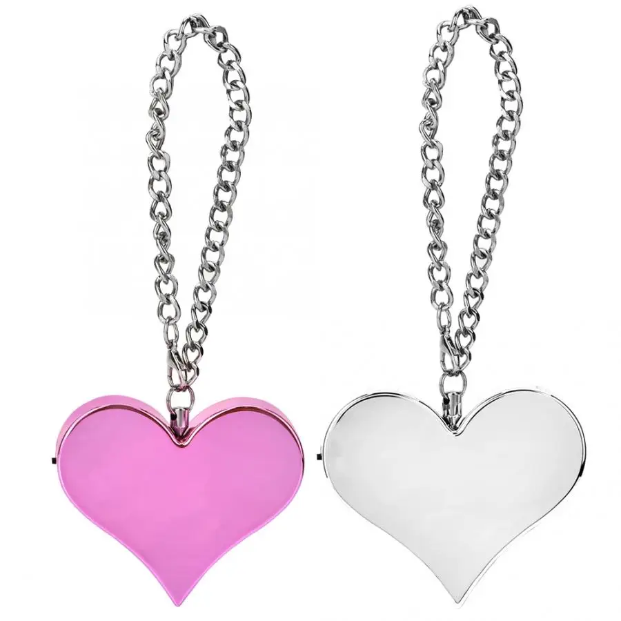 130DB Personal Security Alarm Heart Shape Personal Security Alarm Keychain Emergency Self Defense Siren Self Defense Alarm