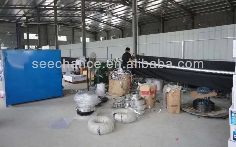 
Greenhouses Aluminium Insulated Flexible Air Ducting Foil Exhaust Duct HVAC Fitting Air Condition Ducting 