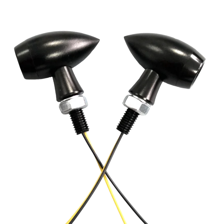 New Arrival Motorcycle Lighting System Amber  Turn Signal LED Light Indicator Light  Aluminum housing