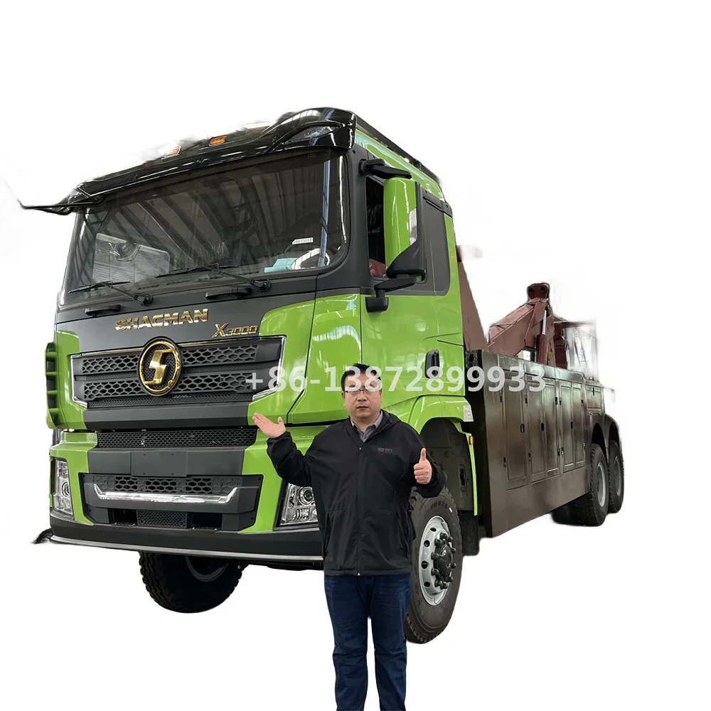 Shacman Heavy duty 20tons wrecker tow truck breakdown truck recovery vehicle breakdown lorry