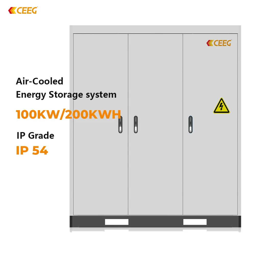 CEEG промышленная система хранения энергии 100kwh 200kwh Гибридный контейнер bess солнечная батарея воздушного охлаждения