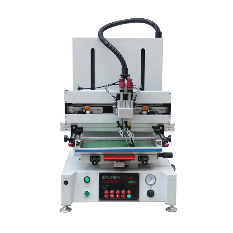 Semi-automatic Desktop PCB Member Card Screen Printing Machine
