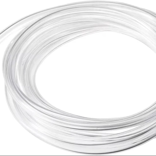 UV Chemical Resistant Low Pressure Flexible Plastic Clear Vinyl TubingHose  PVC Flexible Clear Tubing