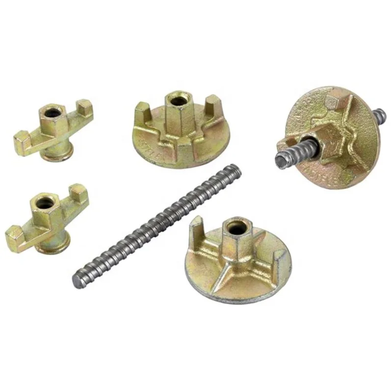 D12 D17 D20 Formwork Tie Rod Wing Nut Concrete Wall Tie Rod System