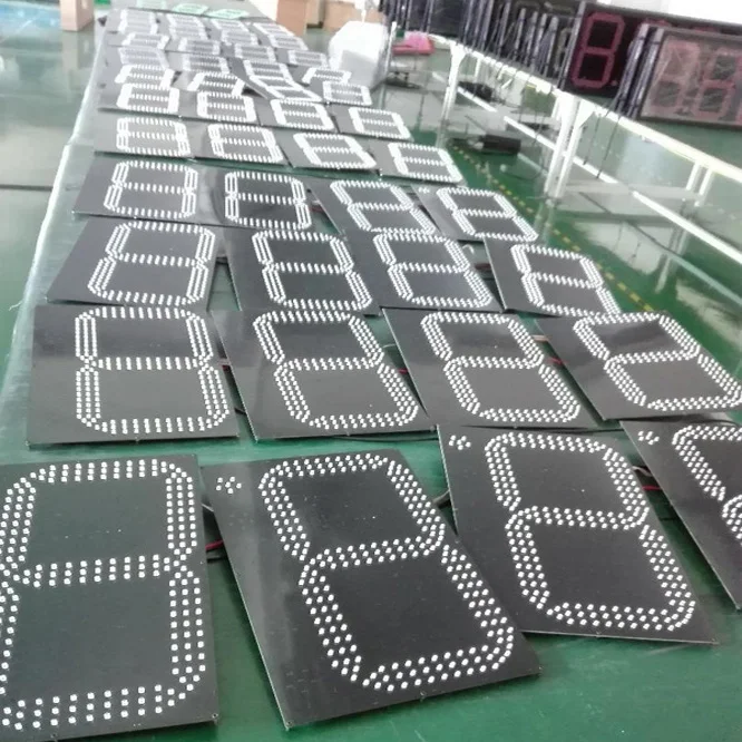 led 7 segment module/Led pcb board 8 number/Gas station led gas price sign