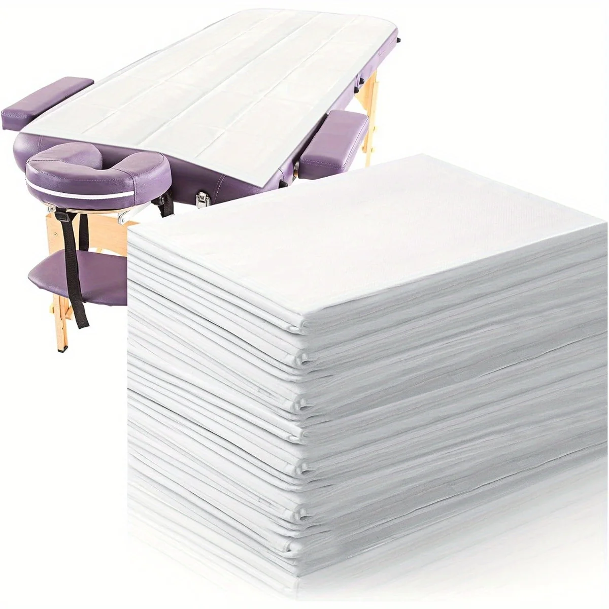 Hot Minimum Order Quantity Biodegradable Disposable Bed Sheet Waterproof Bed Cover Massage Bed Sheet Nonwoven Fabric Material