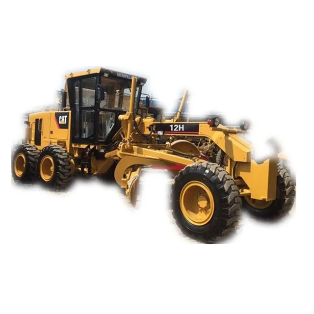Running Condition  Used CAT 12H Motor Grader Original Japan Second Hand CAT 12G Motor Grader on Sale