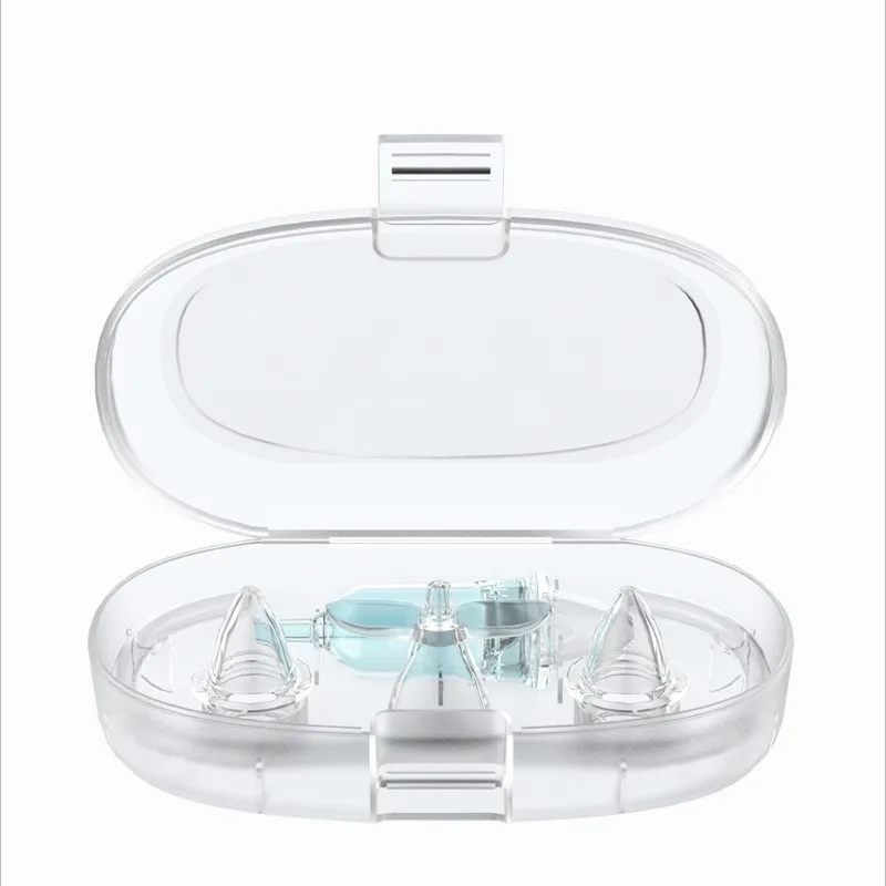 Gentle Baby Nasal Aspirator with Dustproof Storage Box Easy Cleaning Nose Vacuum for Home Use