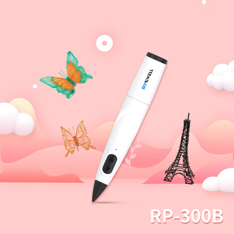 Myriwell intelligent 3d Scribble Pen Outside white toys Art Amazon Accessory cheap 3d pen