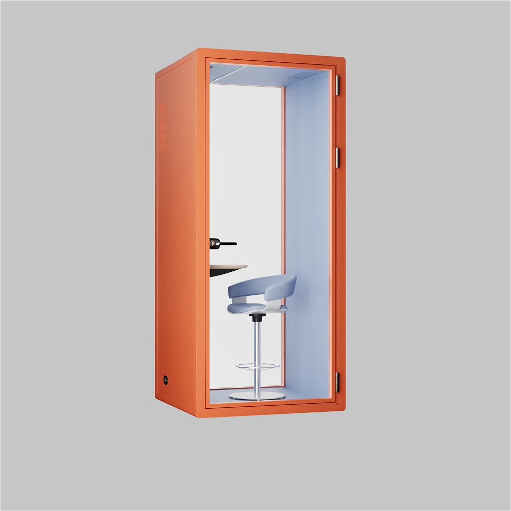 China Custom Made Private Office Pod Noise-Reduction Booth Portable Work Pod For Enhancing Office Privacy