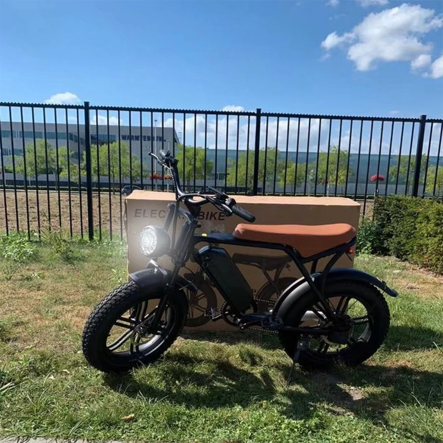 20inch 20*4.0 fat tire electric bicycle dual drive electric dirt bike fat tyre mountain electric bike cruiser fatbike with CE