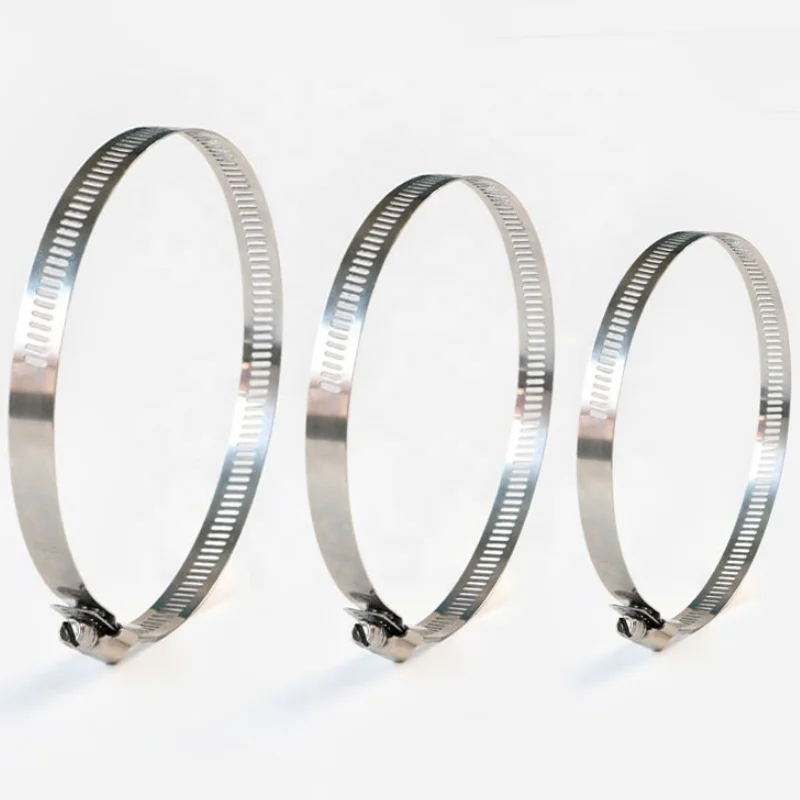 Wholesales Customized Hardware Pipe Clamps Stainless Steel Wholesizes American Throat Hoop