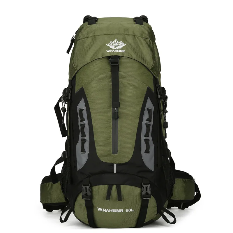 Waterproof hiking backpack outdoor mountaineering camping rucksack large capacity hiking backpack for men
