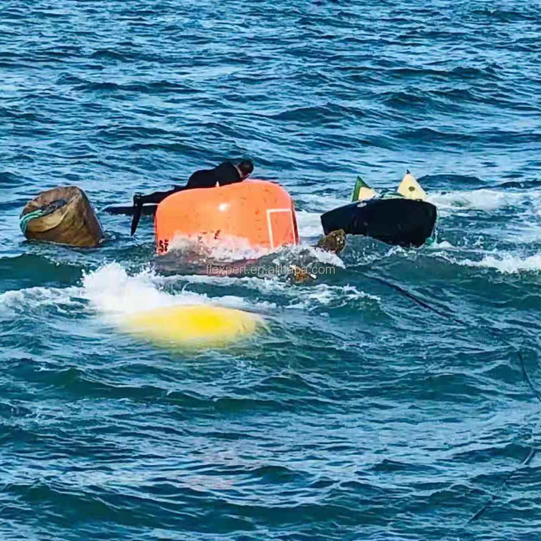 Custom Inflatable PVC Marine floating bags Ship Sailboat Yacht Boat Cylinder buoyancy airbags and Underwater air lifting bag