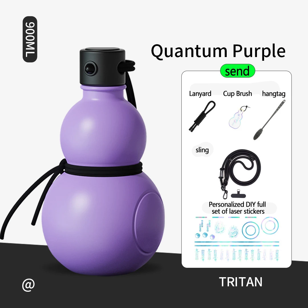 Black Myth Wukong Tritan Bottle Boys Подарочная чашка для мальчиков фигурка из бокала вина функция прямого питья взрослых подходит улицы