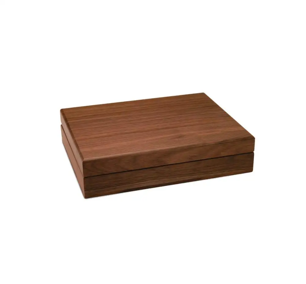 
OEM Factory Price Lacquer Walnut Wood Box For Gift Packaging 