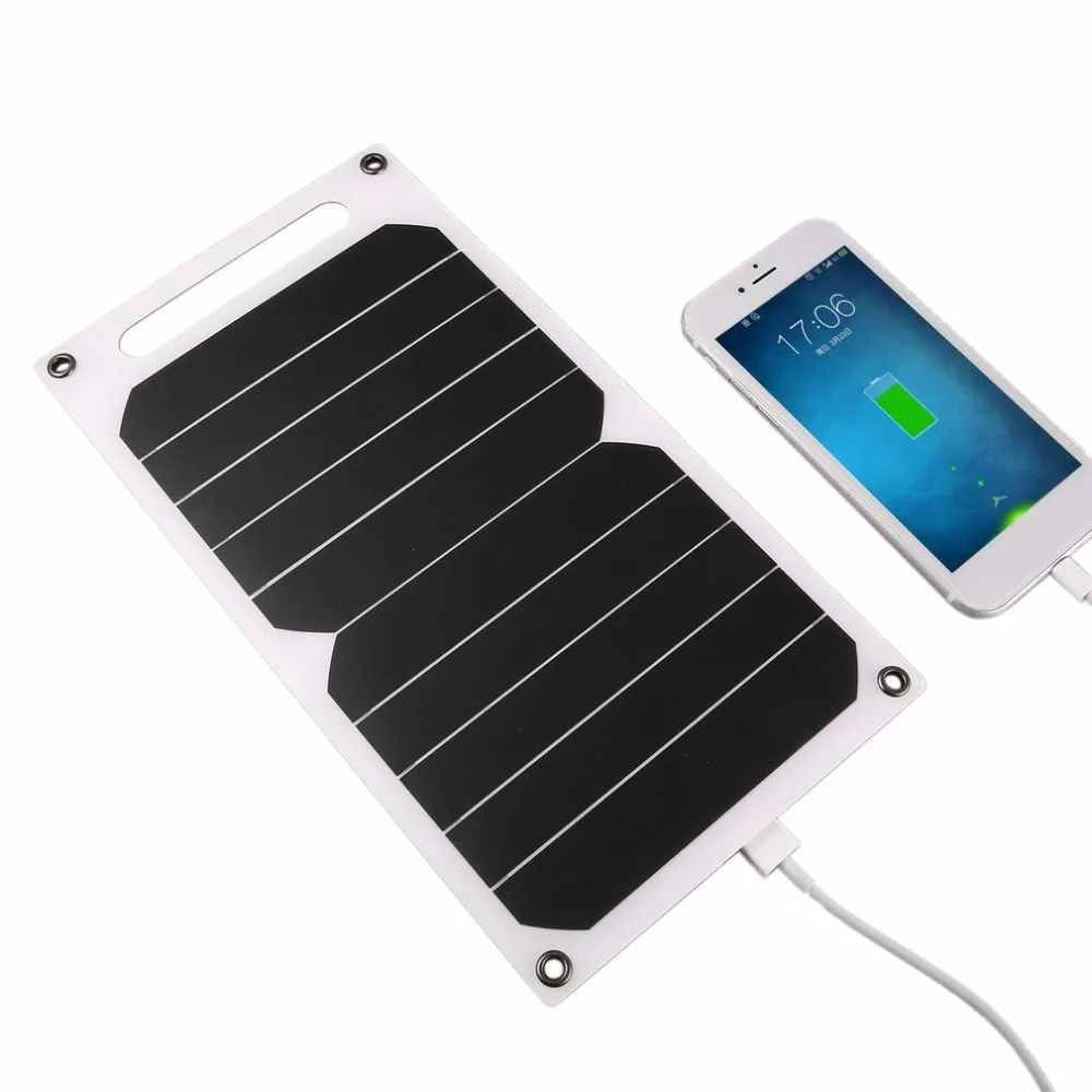solar panel for outdoor charger  5W  sun power China hot selling phone USB portable solar battery charger panel