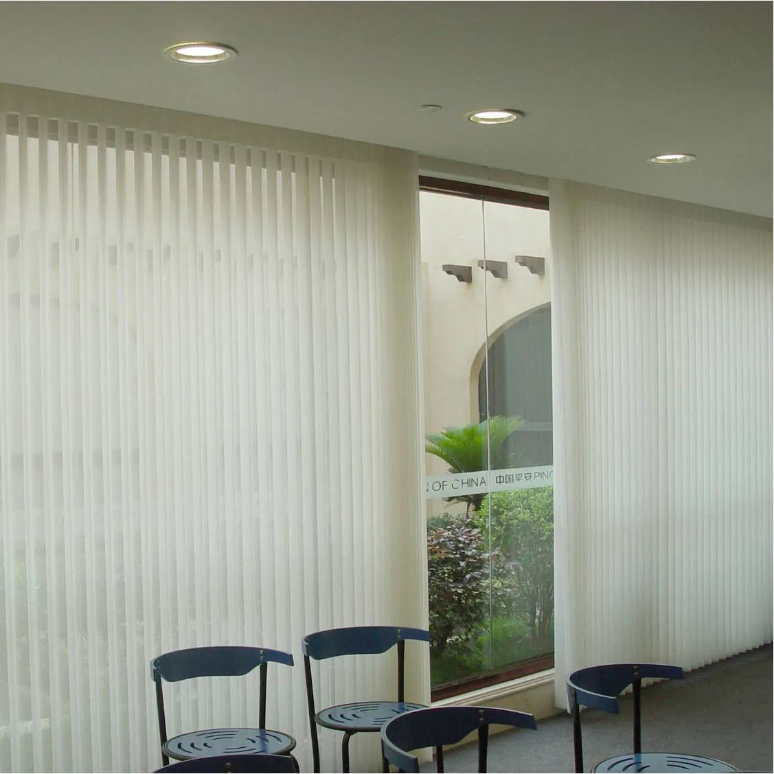 Home Decor Vertical Blind Fabric Curtain Cloth Vertical Blinds Custom made office hotel vertical blinds for engineering