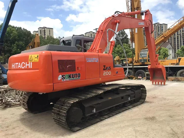 Hitachi ZAXIS 200 Excavator Made In Japan Short Working Time High Quality Lower Price Hitachi Excavator ZX200 ZX200-3 ZX200-3G