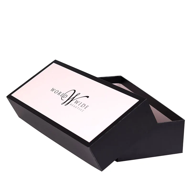 Custom Luxury Rigid Cardboard Folding Magnetic Packaging Clothes Magnetic Gift Box With Ribbon Packaging Magnetic Box