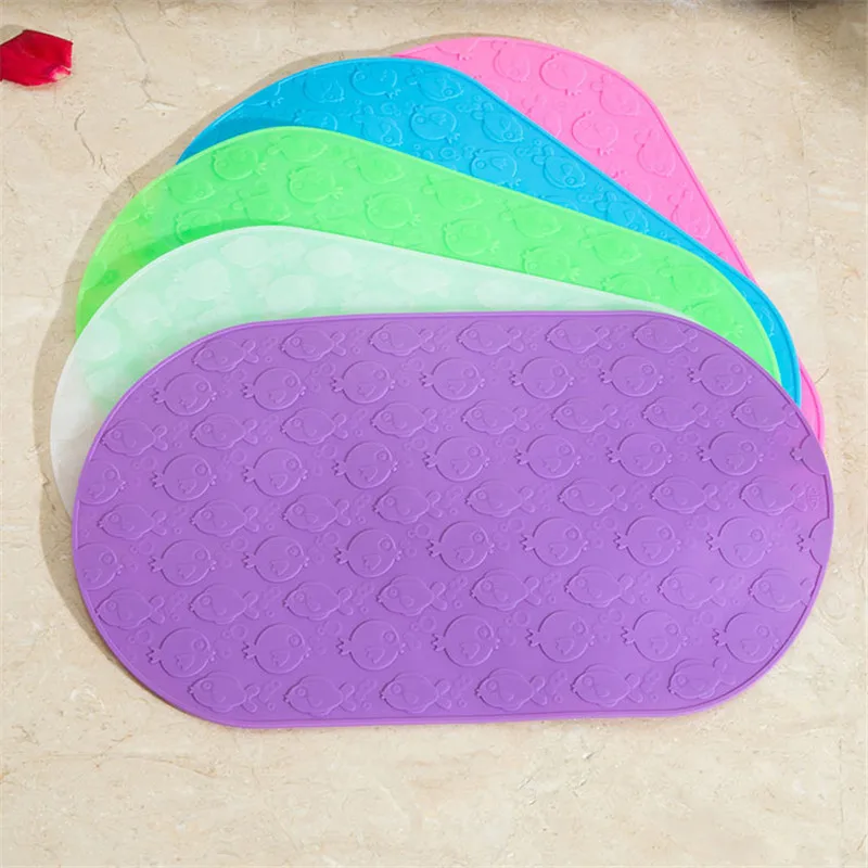 Baby Inside Bath Mat Non Slip Anti Slip Suction Non-Slip Bathroom Silicone Antimacrobial Bath Mats Non Slip Toddler